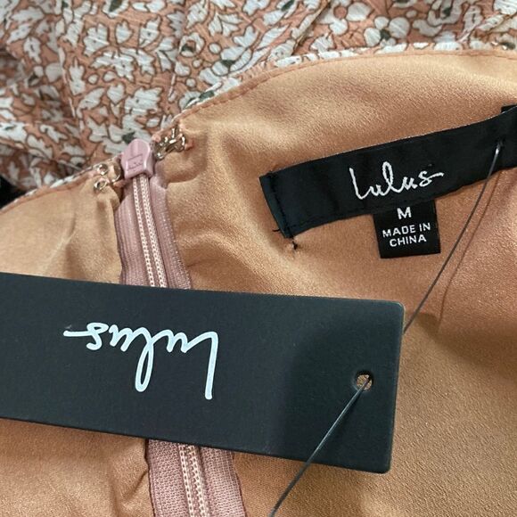 NWT Lulus Walk the Walk Mauve Floral Print Ruched Bodycon Mini Dress - Picture 11 of 15